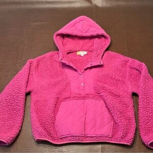 Hippie Rose Fuchsia Hoodie